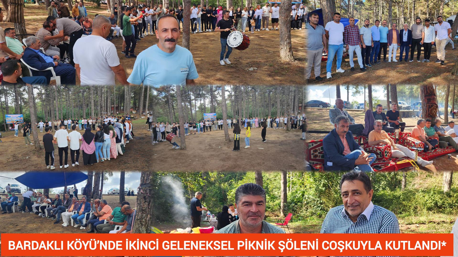 BARDAKLI KÖYÜ’NDE İKİNCİ GELENEKSEL PİKNİK ŞÖLENİ COŞKUYLA KUTLANDI*