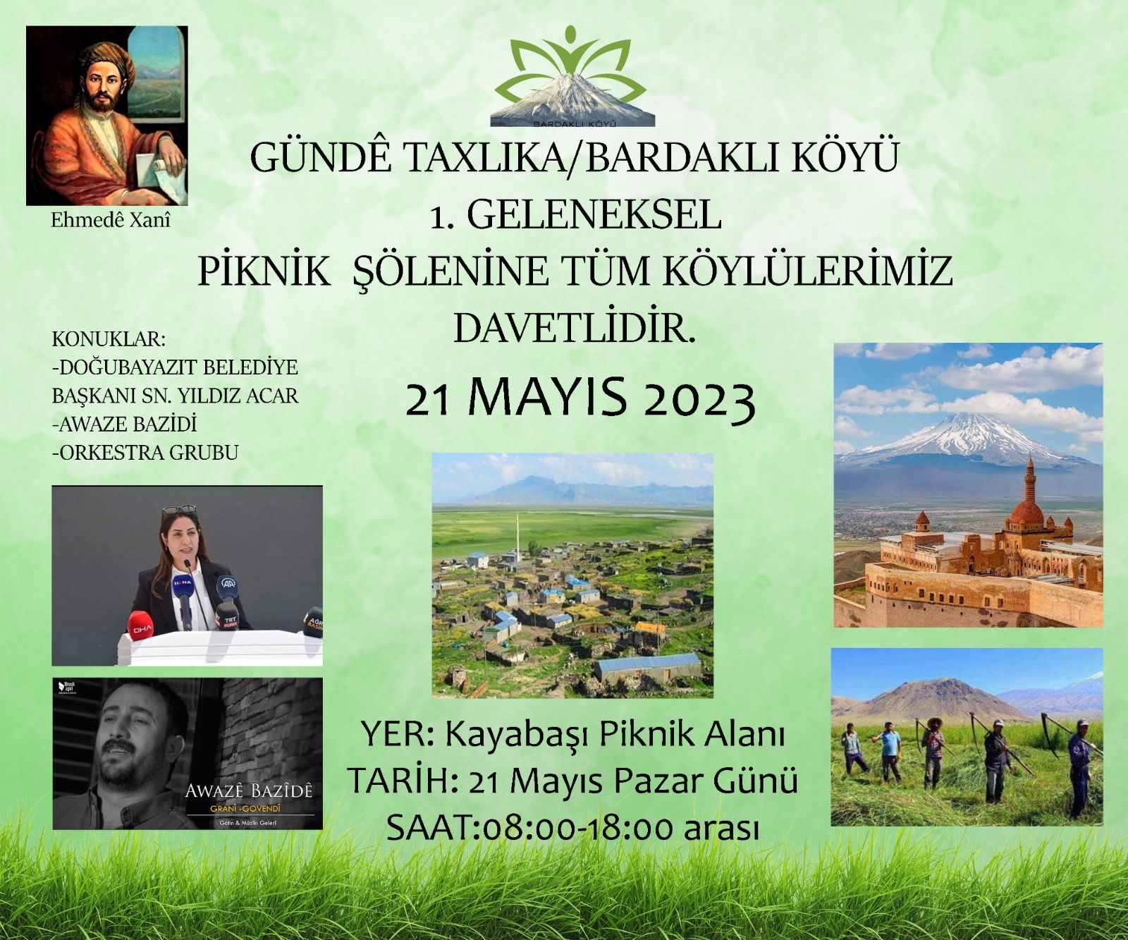 GÛNDÊ TAXLIKA//BARDAKLI/ KÖYÜ İSTANBULDA BULUŞUYOR,