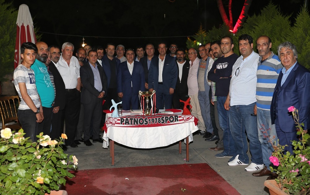 BAL LİGİNE YÜKSELEN PATNOSSPOR KLUBÜ İFTAR YEMEĞİ VERDİ .