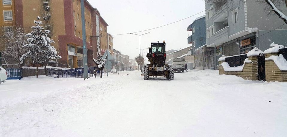 Taşlıçay'da Hayat Durma Noktasına Geldi