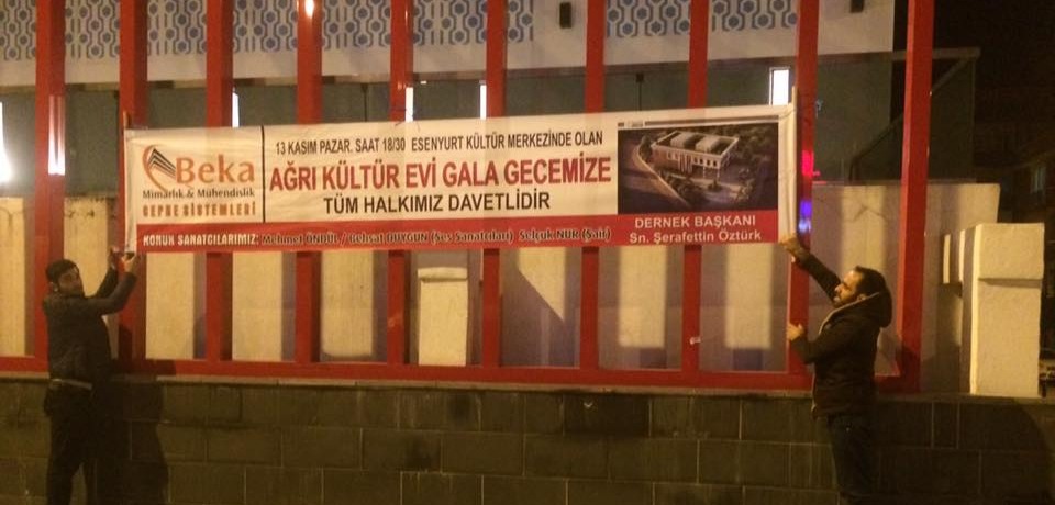 Ağrı Kültür Evi İçin Eşsiz Gala!