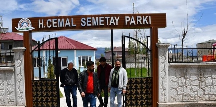 SEMETAY AİLESİ DOĞUBAYAZIT HACI CEMAL SEMATAY PARKINI İLÇEMİZE KAZANDIRDI