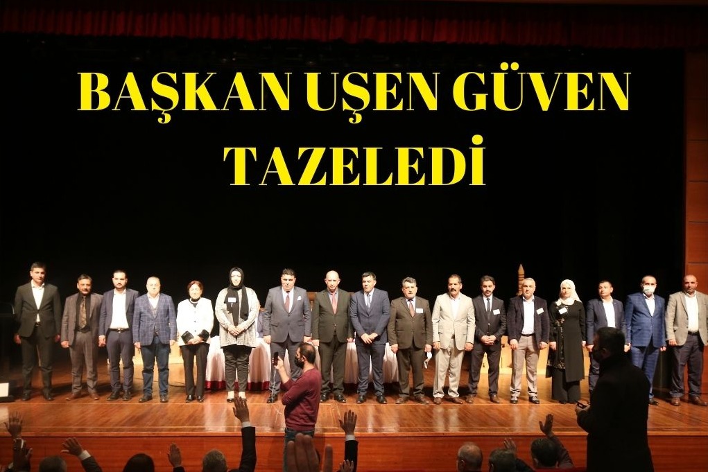 Başkan Uşen güven tazeledi 