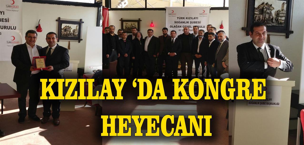 KIZIL AY’DA KONGRE HEYECANI