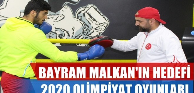 Ağrı'lı Boksör Bayram Malkan'ın Hedefi 2020 Olimpiyat Oyunları