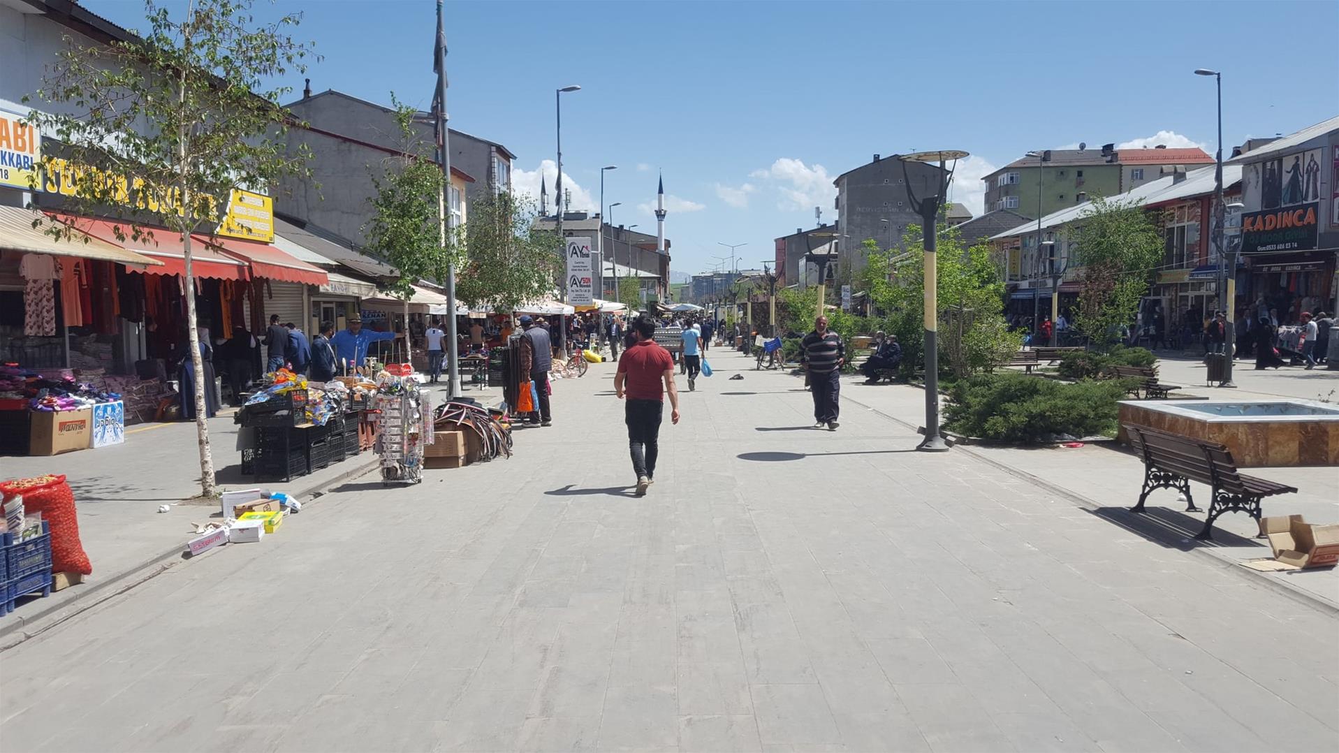 Bayram öncesi alışveriş yoğunluğu