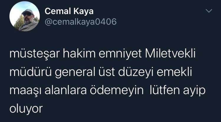 Cemal Kaya'dan Hükümete ''Ayıp Oluyor''