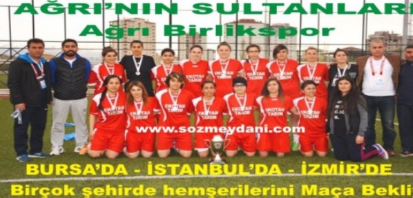 Ağrı Birlik Spor'un sultanları Kaldıkları Yerden Devam dedi