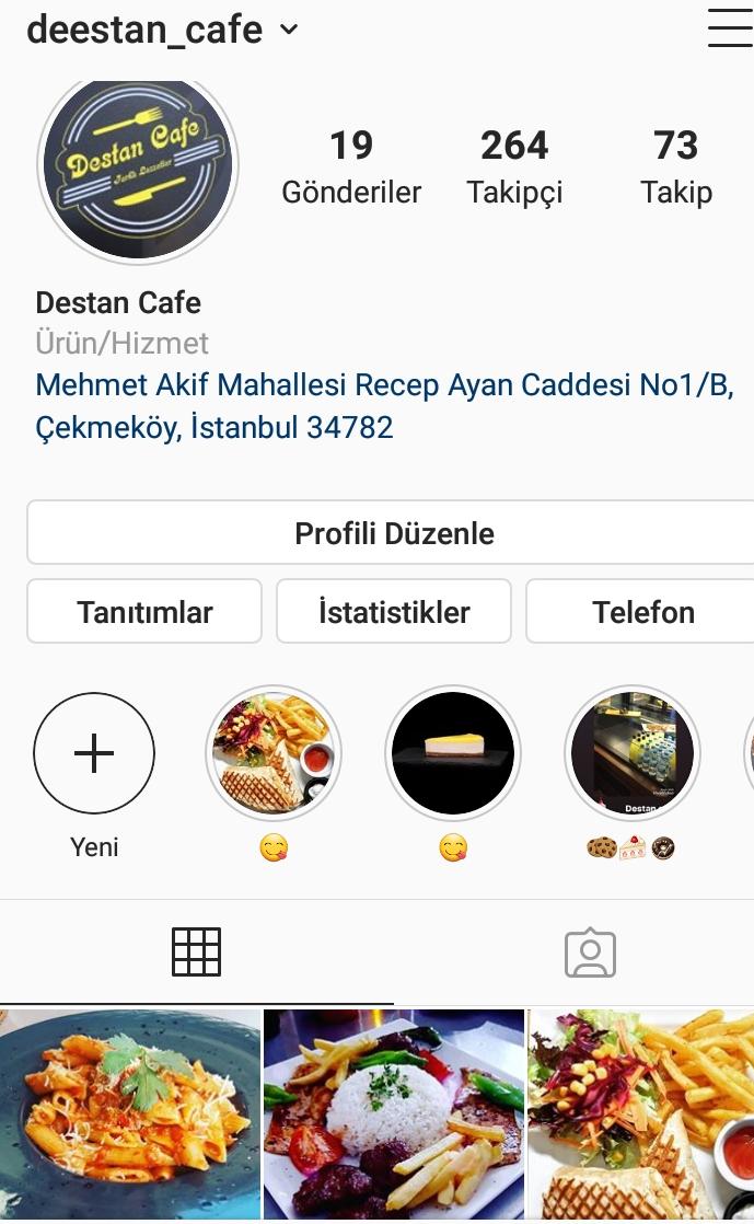  ORHAN TİMUR DESTAN CAFE İLE ÇEKMEKÖY’DE HİZMETİNİZDE