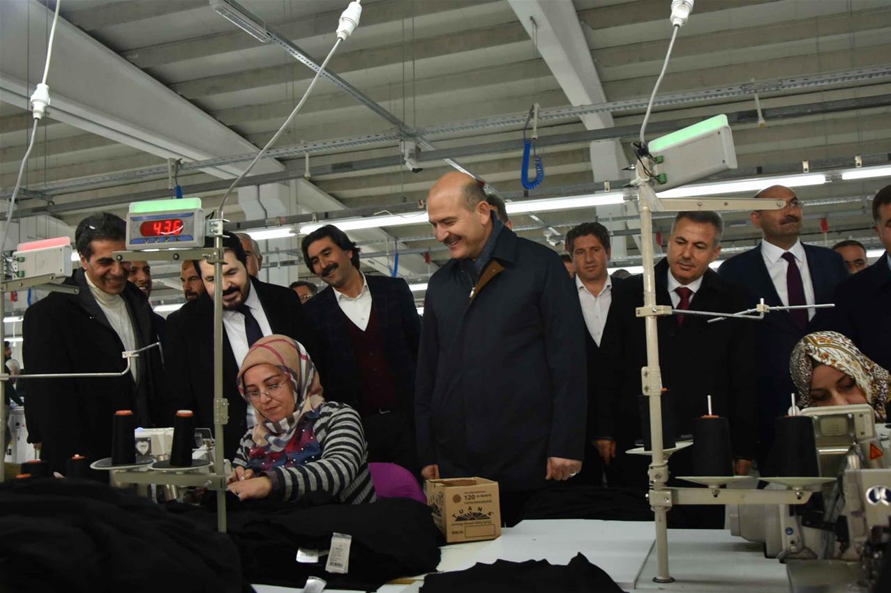 Ağrı Doğu ve Güneydoğu’da Tekstilde Üretim Merkezi Olacak.