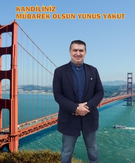 KANDİLİNİZ MÜBAREK OLSUN YUNUS YAKUT.