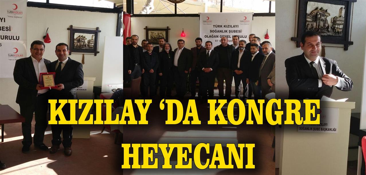 KIZIL AY’DA KONGRE HEYECANI