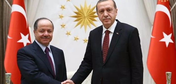 Barzani, Cumhurbaşkanı Erdoğan ile görüştü