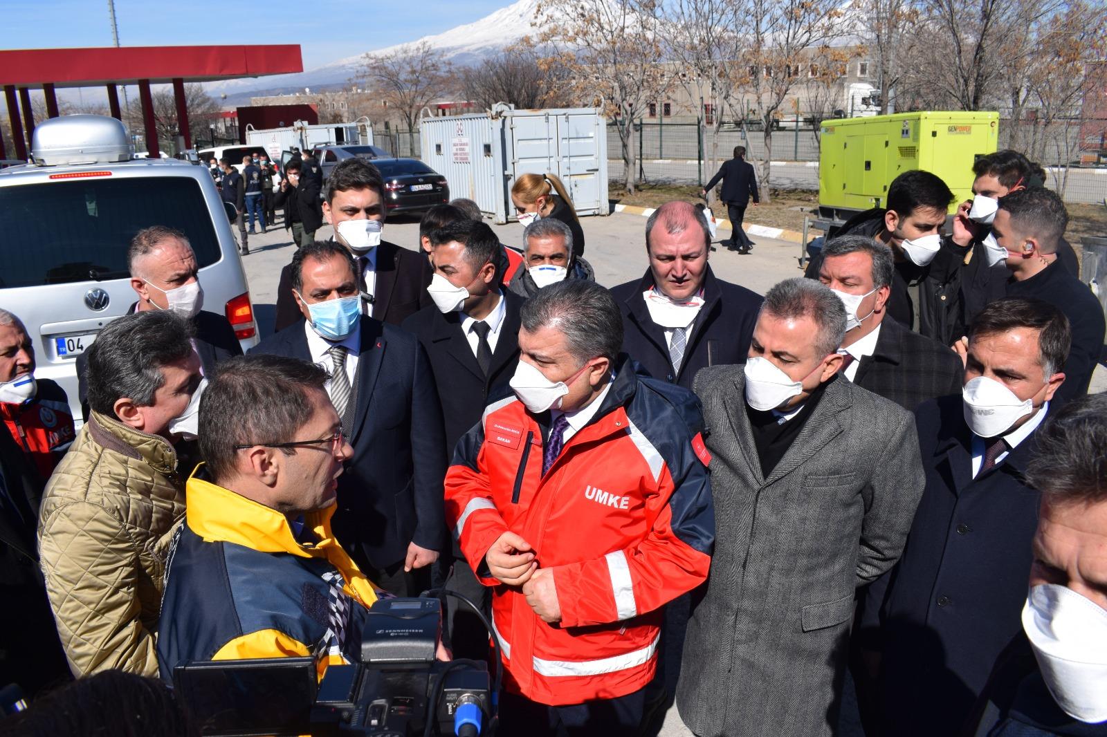 Sağlık Bakanı Dr. Fahrettin Koca Ziyareti