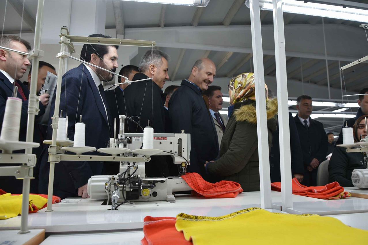 Ağrı Doğu ve Güneydoğu’da Tekstilde Üretim Merkezi Olacak.