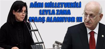 AĞRI MİLLETVEKİLİ LEYLA ZANA MAAŞ ALMIYOR