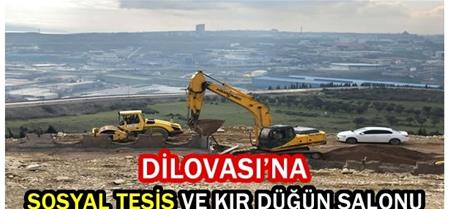 DİLOVASI’NIN EN GÜZEL MEKÂNI OLACAK