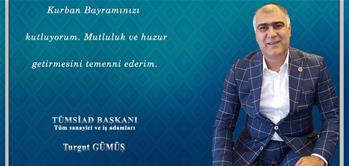 Turgut GÜMÜŞ'den Bayram Mesajı