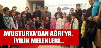 AVUSRALYA’DAN AĞRI’YA, İYİLİK MELEKLERİ..