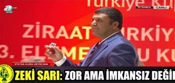 ‘Zor ama imkansız değil’