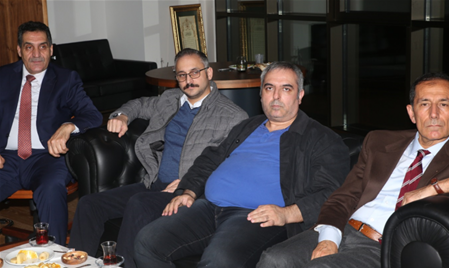 Kocaeli Milletvekili Cemil Yaman'dan Şinasi Ünsal ve Abdullah Atalay'ı ziyaret etti
